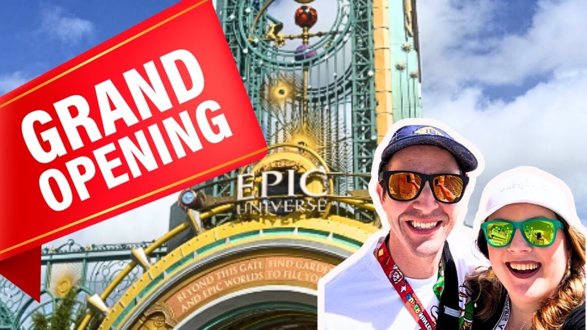 Epic Universe Opening Day Was PURE MAGIC ✨ | Full Park Experience!