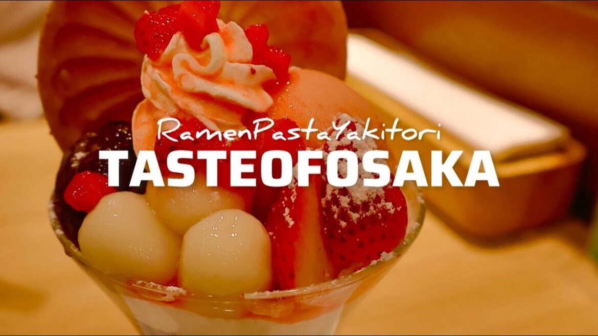 Japanese Food Tour in Osaka Japan