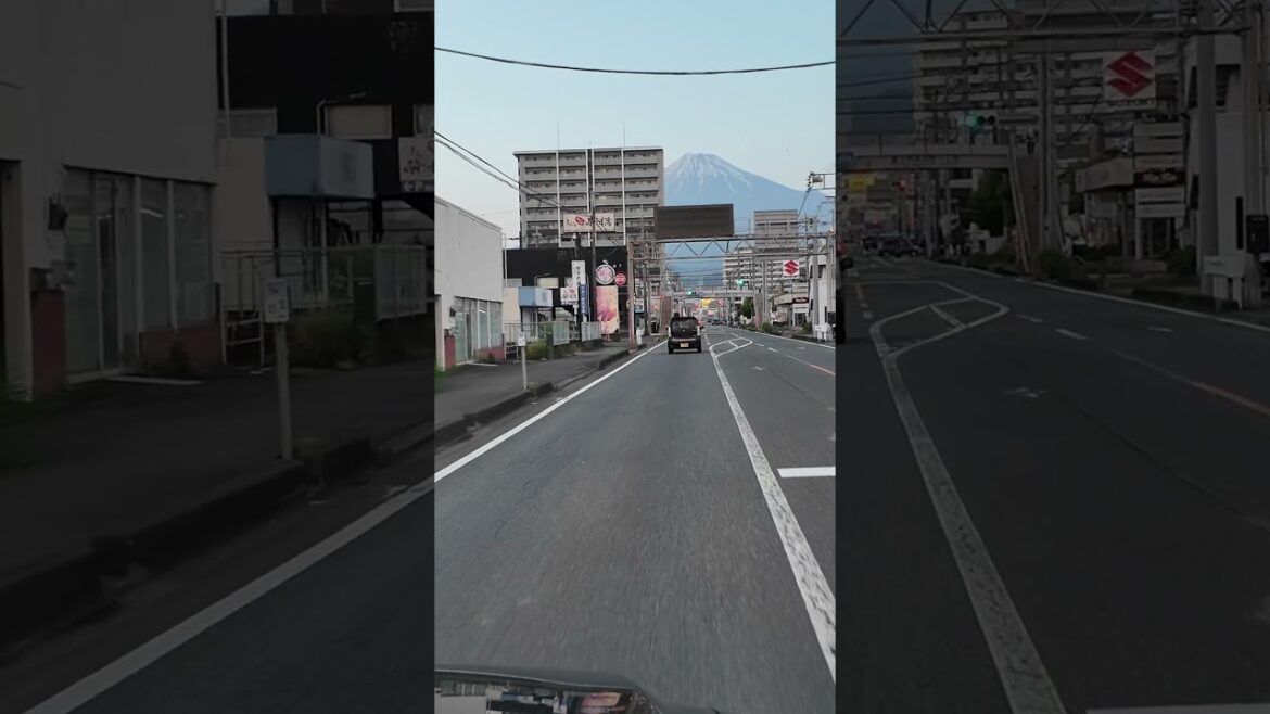 DRIVING WITH AMAZING VIEW OF MOUNT FUJI // FUJI CITY TOUR