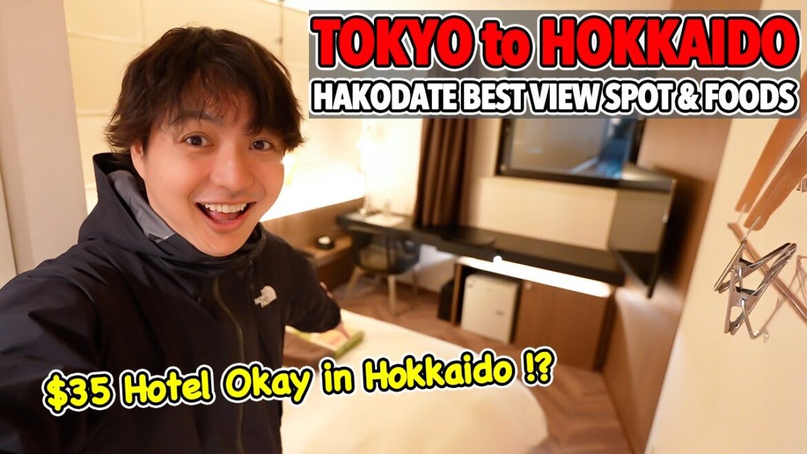 $35 Hotel Worth It? Hakodate Local Unique Food and Stunning View! Flying from Tokyo Ep.575 $35 Hotel Worth It? Hakodate Local Unique Food and Stunning View! Flying from Tokyo Ep.575