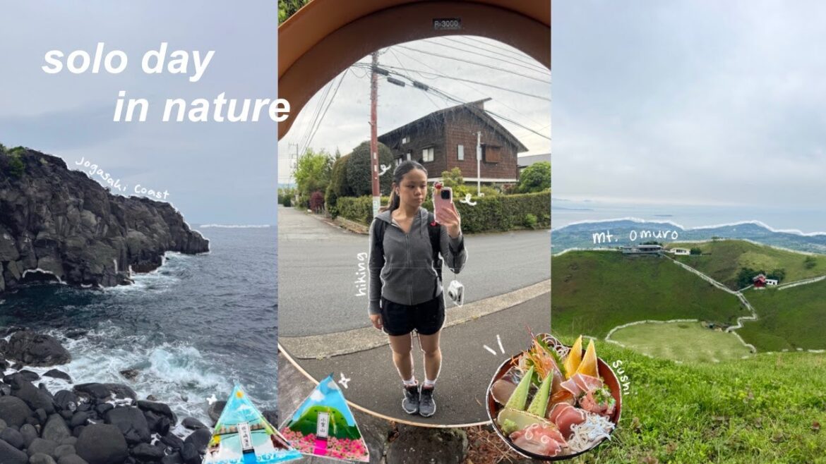 exploring izu japan | jogasaki coast, mt. omuro, ghibli vibes, etc.