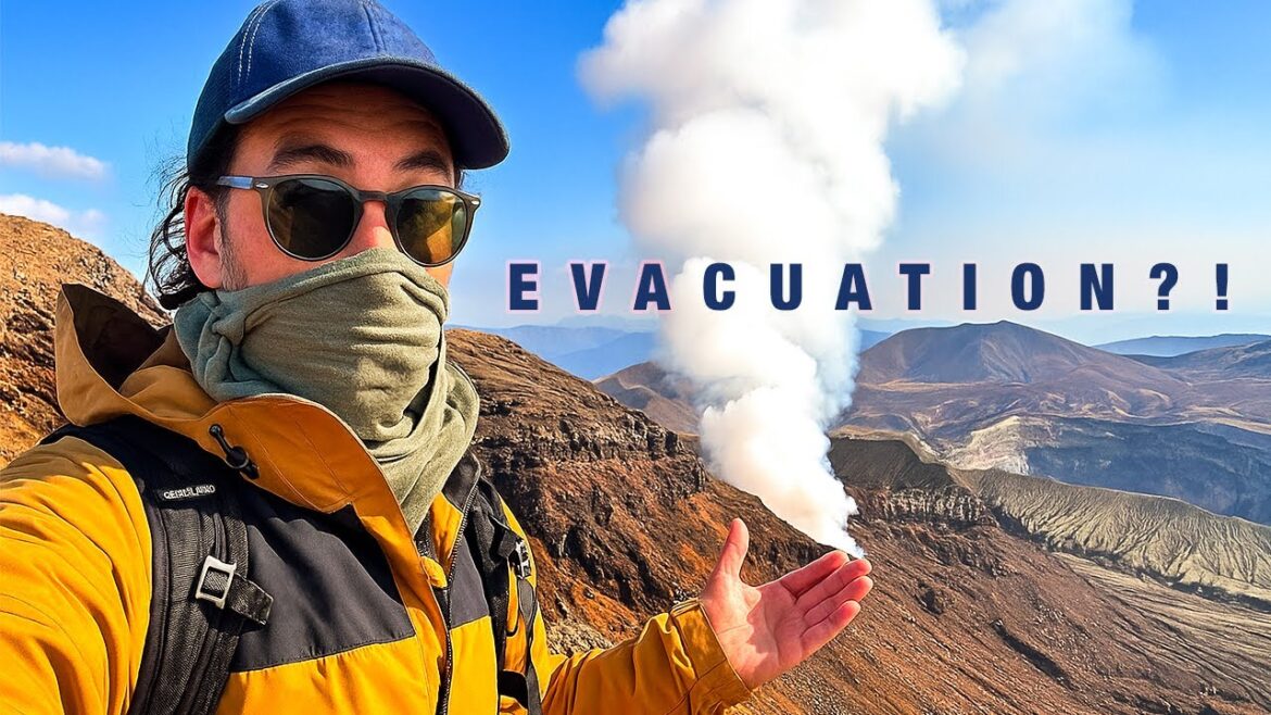 We Hiked Mt. Aso — Kyushu’s BIGGEST ACTIVE VOLCANO… Until It Got Angry 🌋 We Hiked Mt. Aso — Kyushu’s BIGGEST ACTIVE VOLCANO… Until It Got Angry 🌋