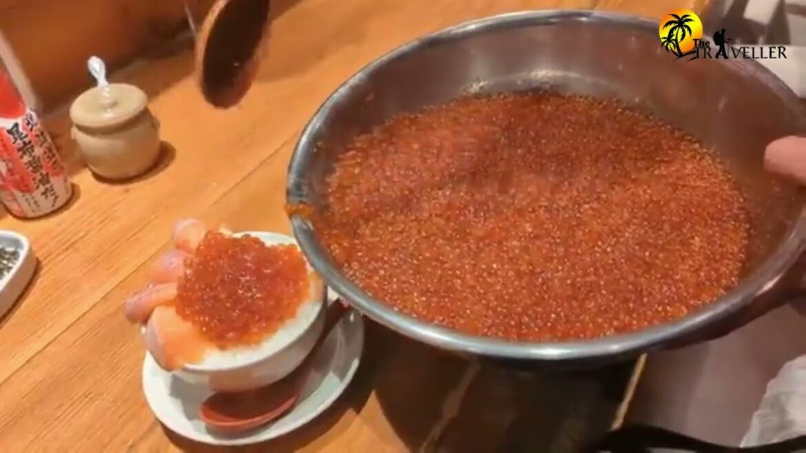 Giant Salmon Roe Bowl in Hokkaido,Overflowing Ikura Donburi Experience in Sapporo | Must-Try Seafood Giant Salmon Roe Bowl in Hokkaido,Overflowing Ikura Donburi Experience in Sapporo | Must-Try Seafood