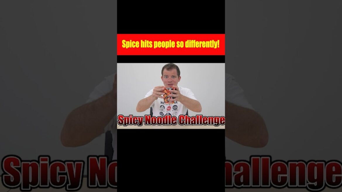 【#shorts 】Spicy noodle challenge🔥