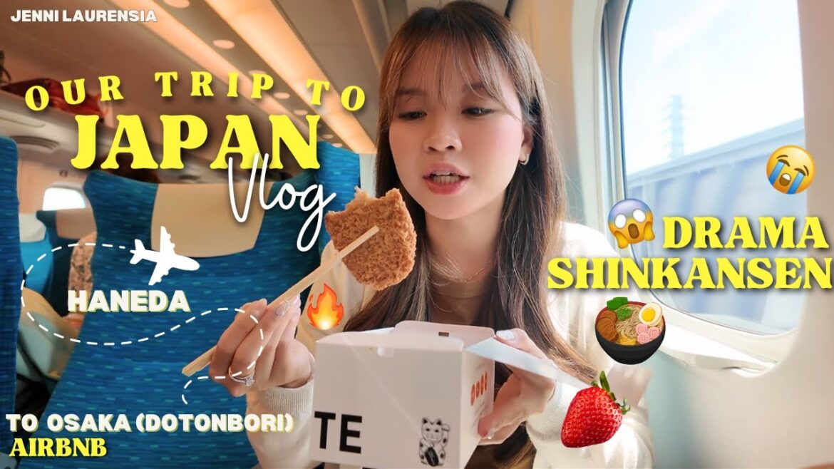 Gagal Masuk Shinkansen?! 😱 Haneda ke Osaka Naik JR Train 🚆| Mukbang di Stasiun & Airbnb Tour Jepang Gagal Masuk Shinkansen?! 😱 Haneda ke Osaka Naik JR Train 🚆| Mukbang di Stasiun & Airbnb Tour Jepang