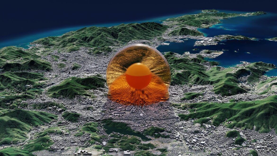 The ATOMIC Bombing of Nagasaki – Detailed 3D Model Breakdown! The ATOMIC Bombing of Nagasaki - Detailed 3D Model Breakdown!