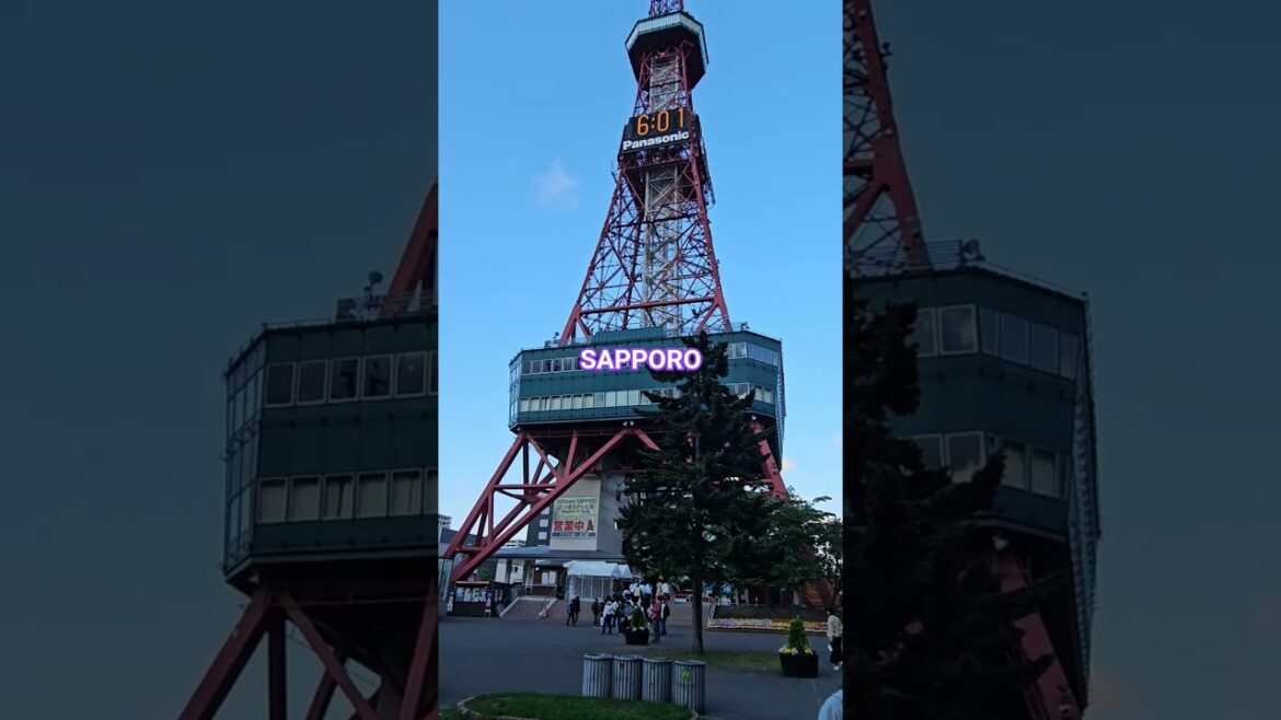 #sapporo #japan #travel #tower #trip #youtube #shorts