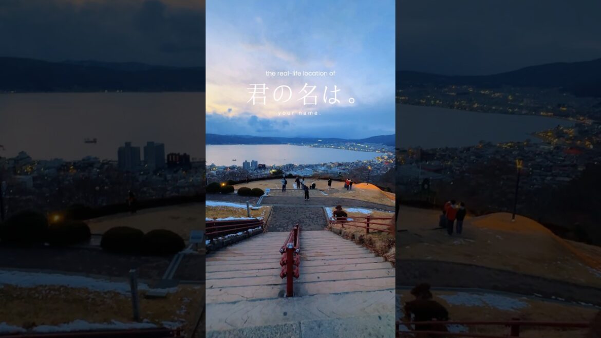 Visiting itomori in real life💫☄️ #nagano#japan#kiminonawa