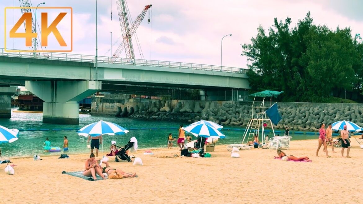 Relaxing Walk Tour in Okinawa, from Naha Streets to Naminoue Shrine & Beach 🌊  Japan Travel Vlog 4K