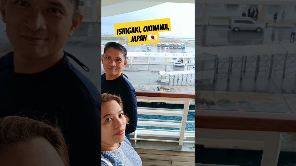 Ishigaki Island, Japan Cruise Port 🛳💦🇯🇵 #ishigakiisland #japan  #cruiseship