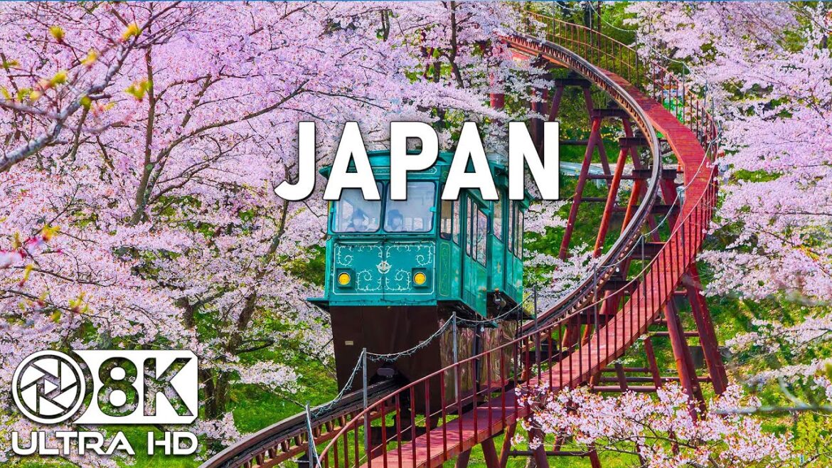 BEAUTIFUL JAPAN 🇯🇵 | Land of Mountains, Temples & Cherry Blossoms | 8K Travel Film
