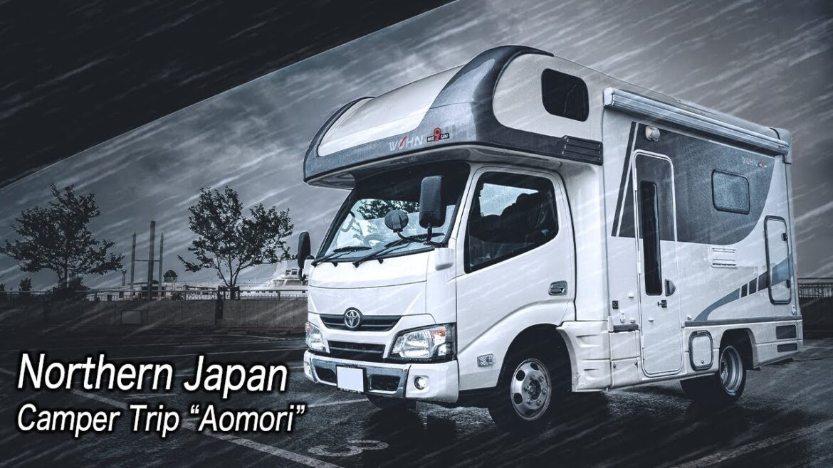 [Sleeping in the car]stealth camper in disaster-class rain | Vanlife in Aomori Japan