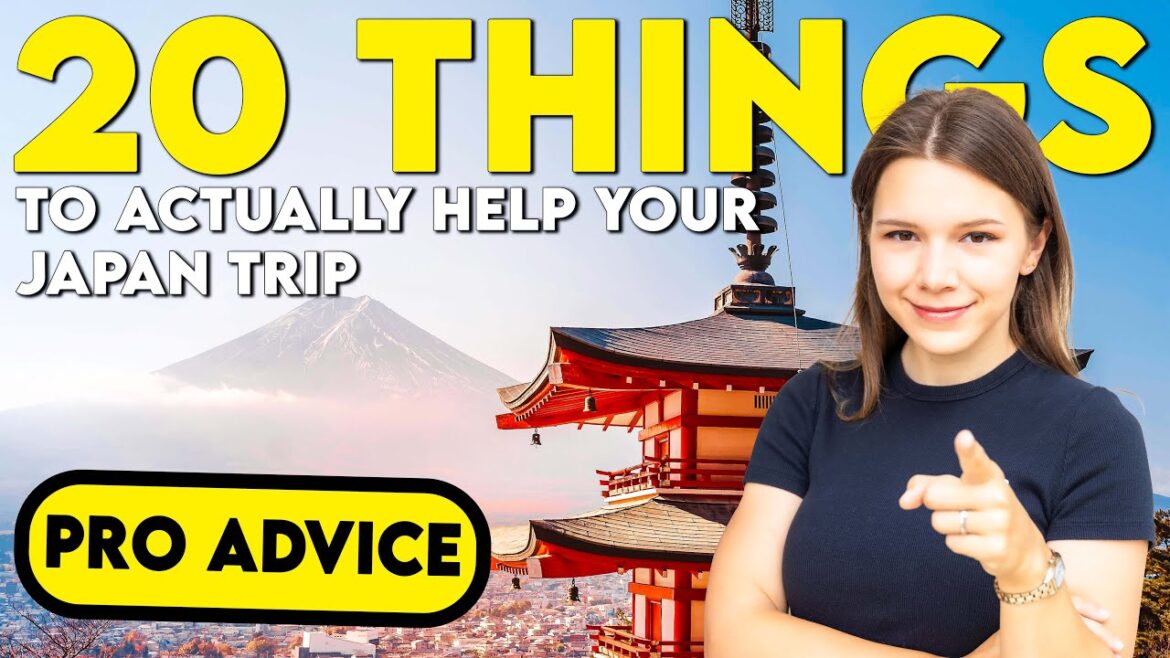 20 Things to Actually Help your Japan Trip! 🇯🇵