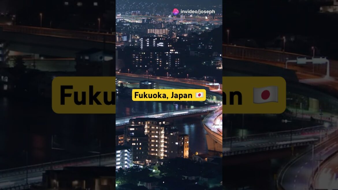 Fukuoka, Japan 🇯🇵: Discover the Hidden Gem of Kyushu! #Shorts