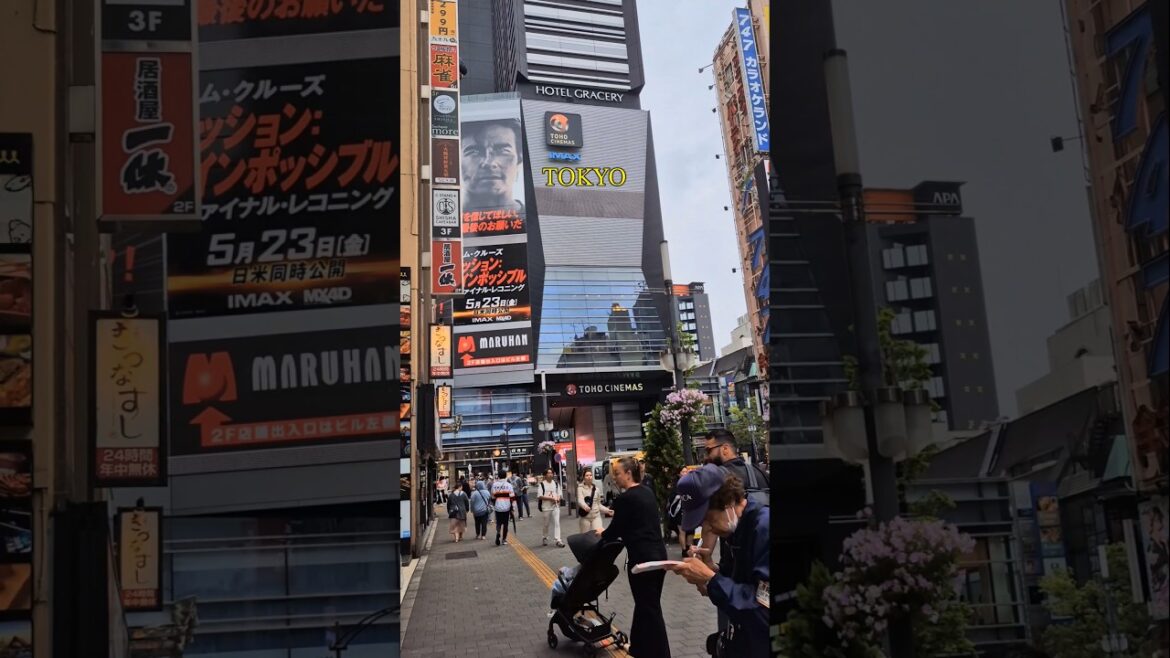 Lively Tokyo JAPAN 🇯🇵 #shorts #tokyo #japan