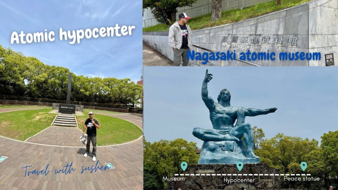 Atomic bomb,Nagasaki atomic museum | peace statue | the place where the 2nd atomic bomb was exploded