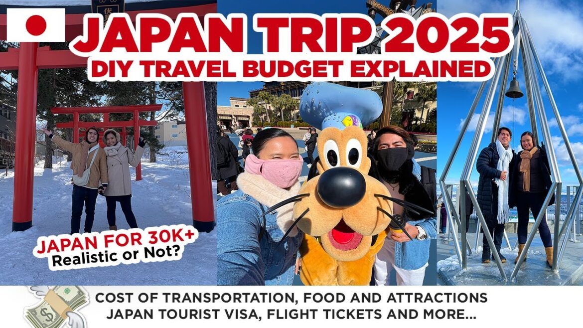 JAPAN DIY TRAVEL BUDGET 💸 FULL BREAKDOWN! ✈️ | JAPAN 2025 🇯🇵 | Mark and Ann