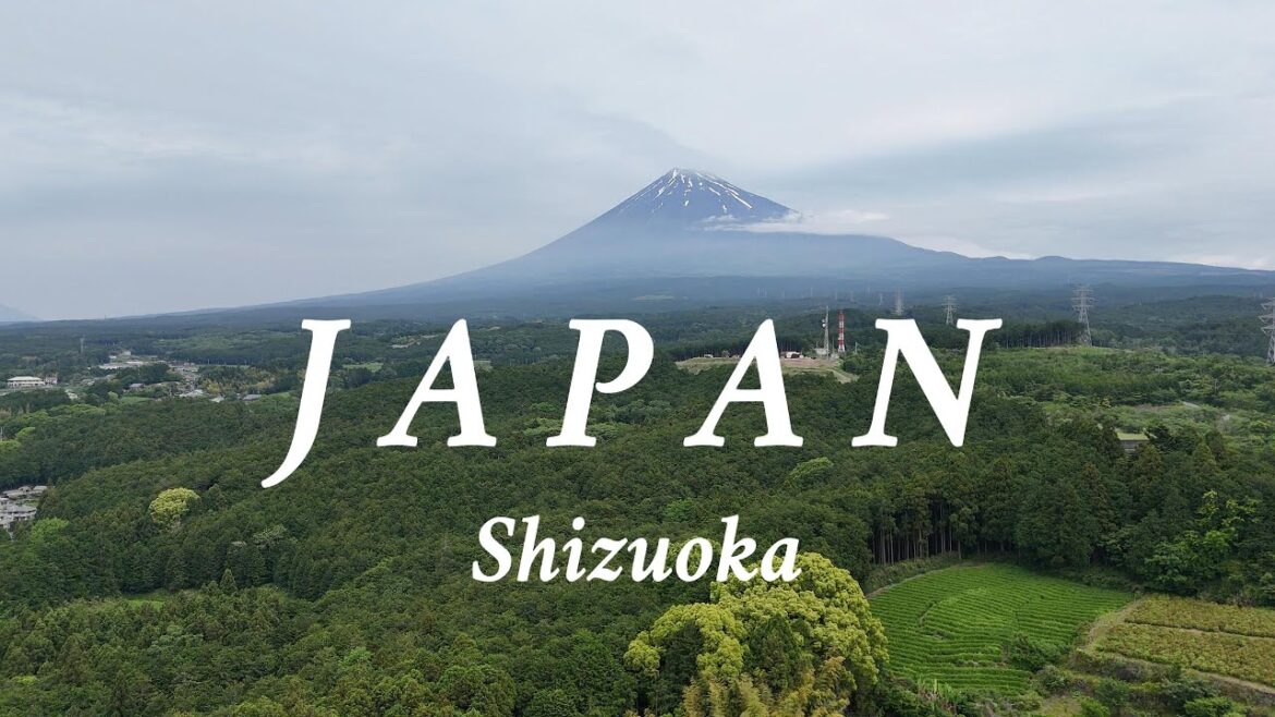 FLYING OVER Shizuoka JAPAN