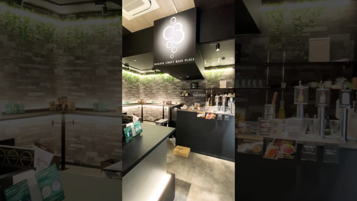 Niigata Craft Beer Place is a place where you can enjoy HAZY IPA in Niigata 🇯🇵