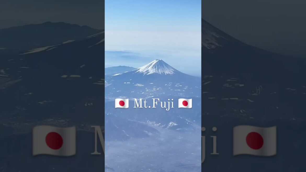 Mount Fuji, Japan #shorts #travel #mountfuji
