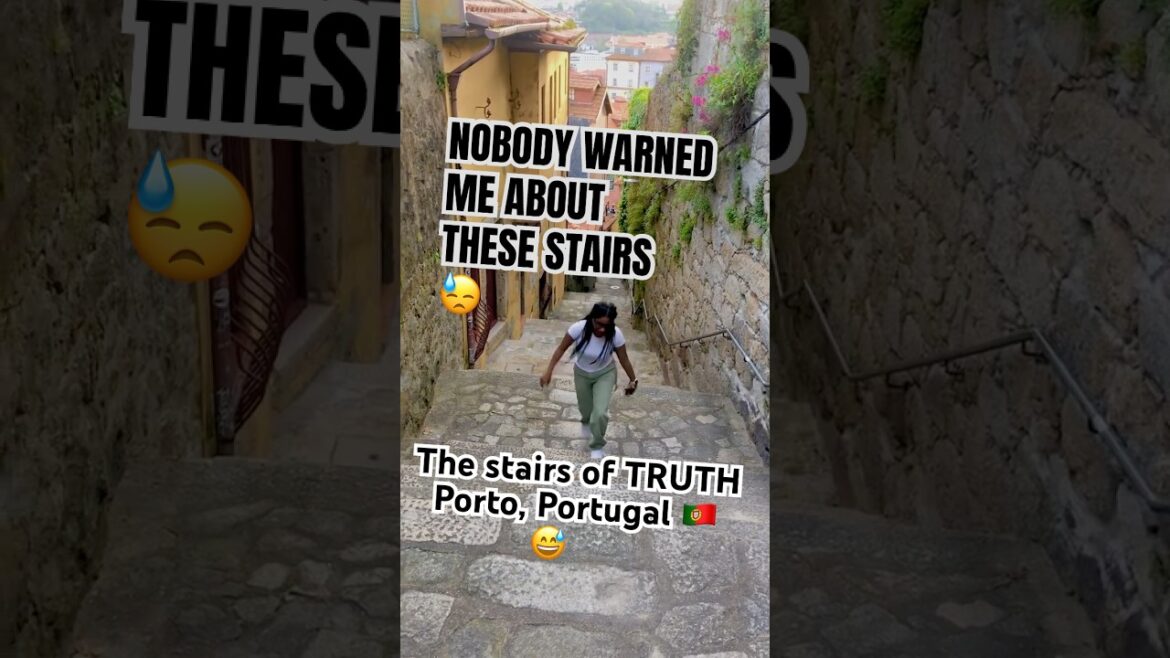 The Stairs of TRUTH in Porto π΅πΉπ #portugal #porto #europe #travel The Stairs of TRUTH in Porto π΅πΉπ #portugal #porto #europe #travel