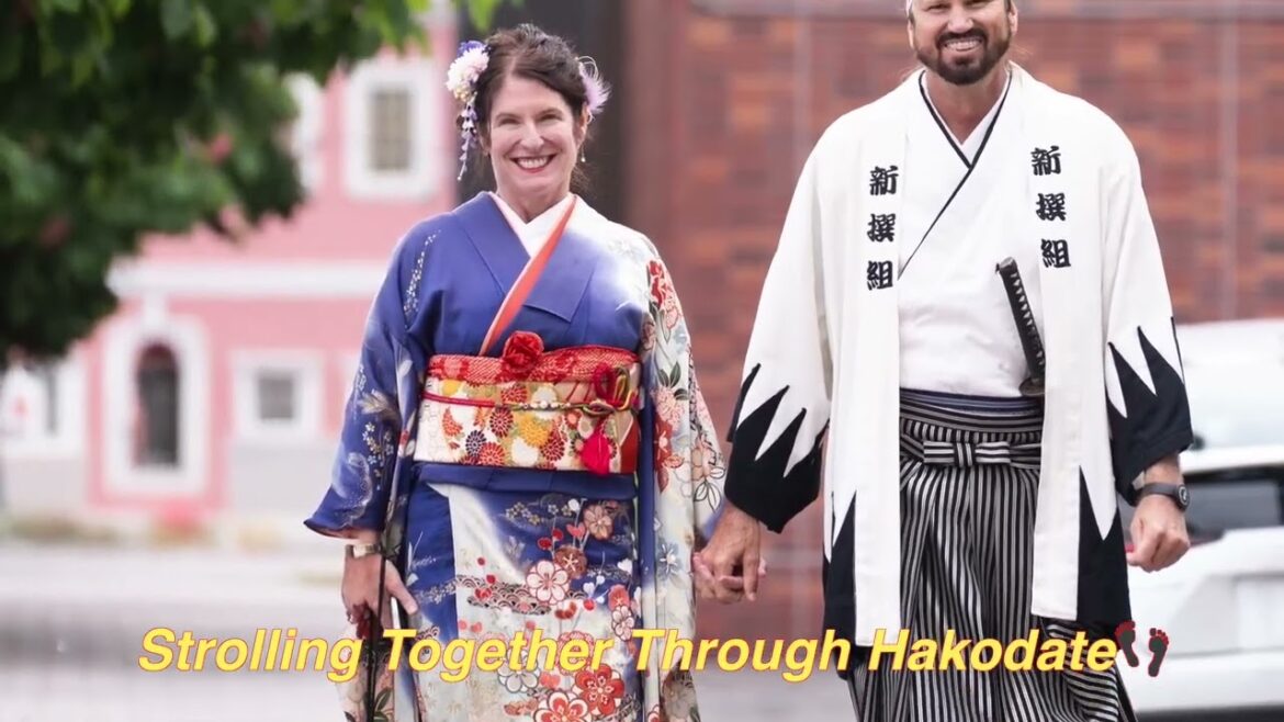 Hakodate Visit from a US Cruise 🚢 Enjoying First Kimono Experience✨