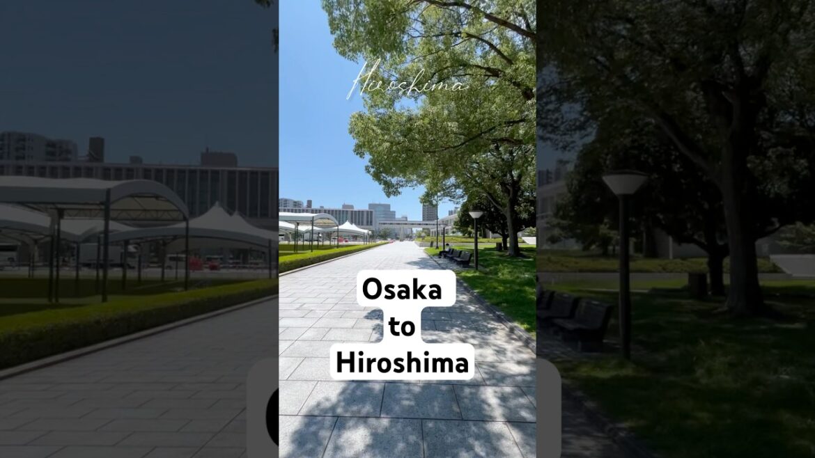 Hiroshima City Tour | Japan Travel Vlog #shorts #ytshorts #trending #youtube #shortvideo #shortsfeed