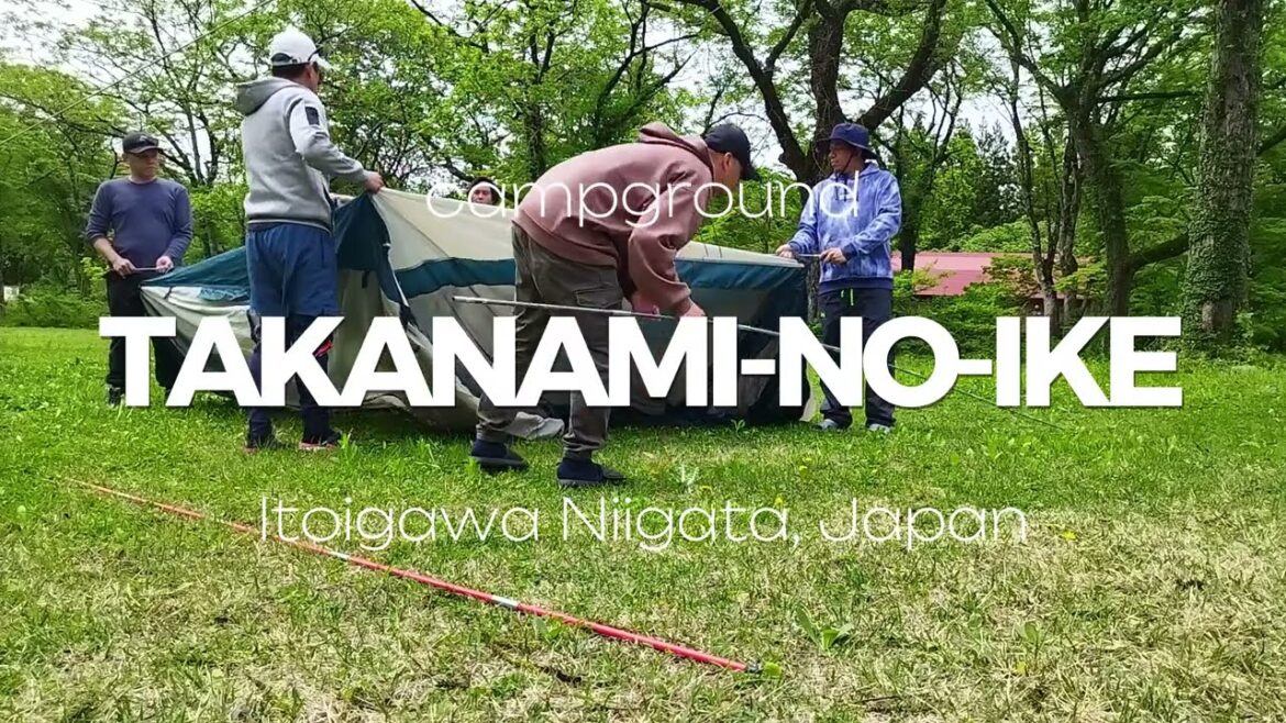 Camping in Itoigawa