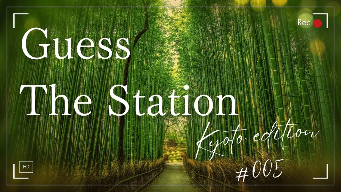 Guess the Japanese Station #5 | Arashiyama Station | Japan Railway Quiz | Kyoto Travel Guess the Japanese Station #5 | Arashiyama Station | Japan Railway Quiz | Kyoto Travel