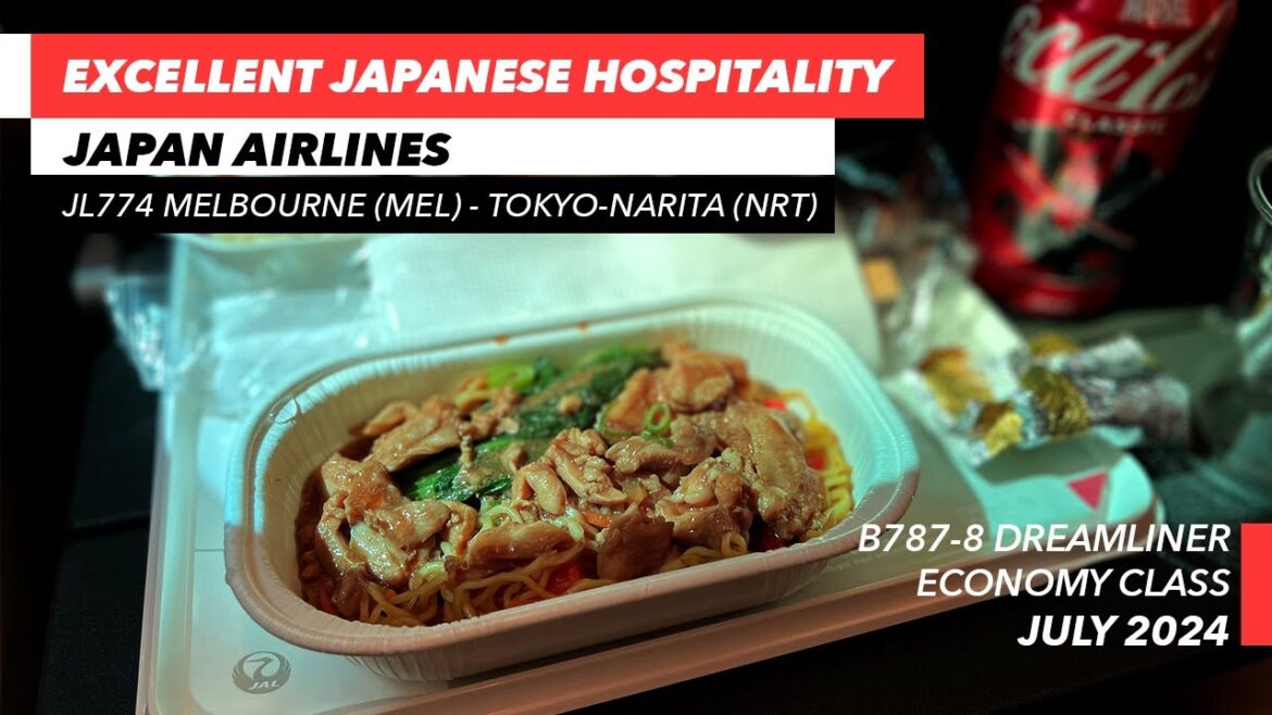JAPAN AIRLINES – Service excellence! | JL774 Melbourne – Tokyo | Economy Class | TRIP REPORT JAPAN AIRLINES - Service excellence! | JL774 Melbourne - Tokyo | Economy Class | TRIP REPORT