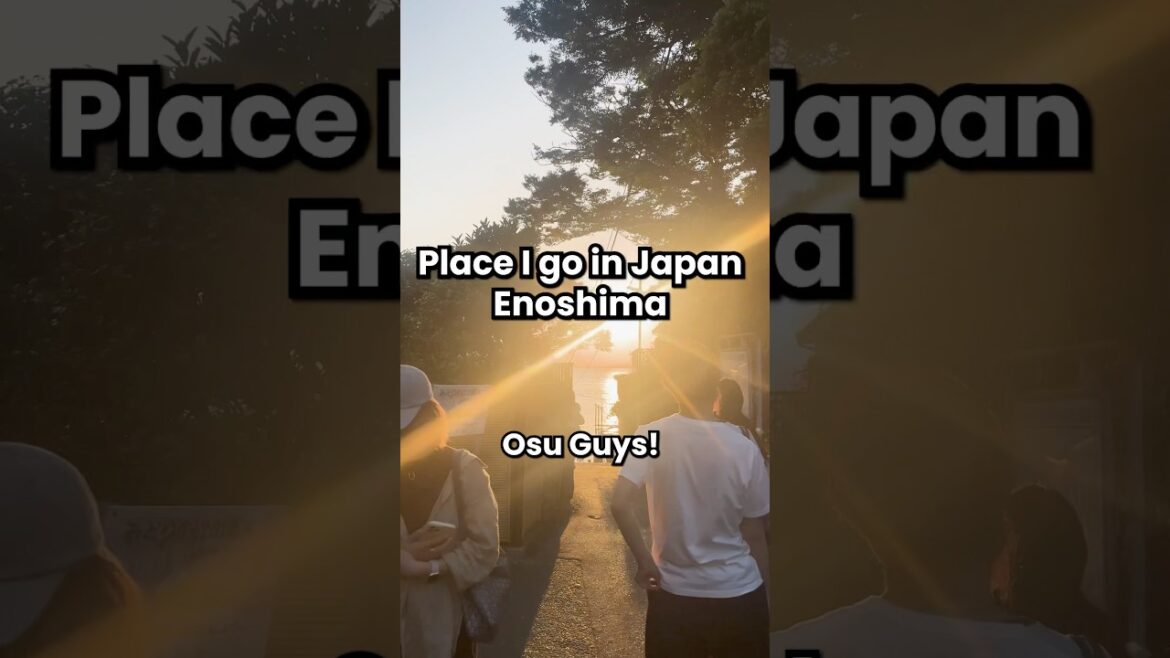 Places I go in Japan No.1 Enoshima  kanagawa江ノ島 神奈川 Places I go in Japan No.1 Enoshima  kanagawa江ノ島 神奈川