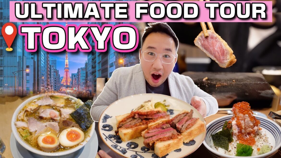 Everything We Ate in Tokyo 🇯🇵 || [Tokyo, Japan] Ultimate Food Tour!