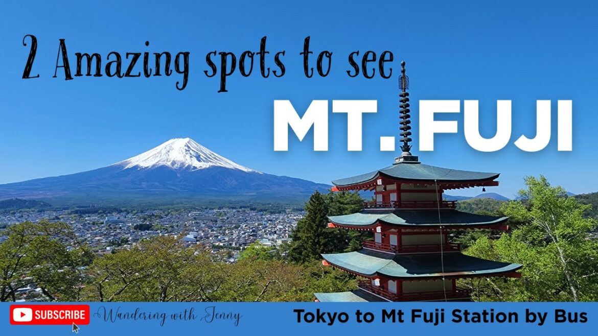 Day trip by bus to Mount Fuji from Tokyo, with amazing views.
