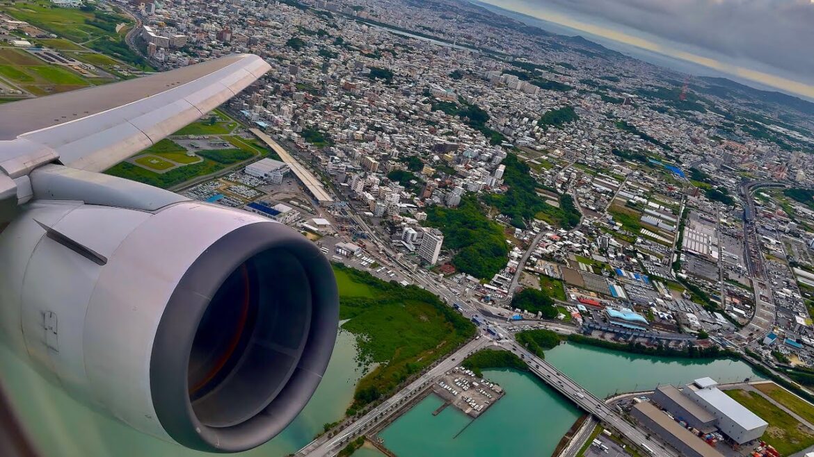 [4K] – Incredible Okinawa Takeoff – Japan Airlines – Boeing 767-300/ER – OKA – JA657J – SCS 1379