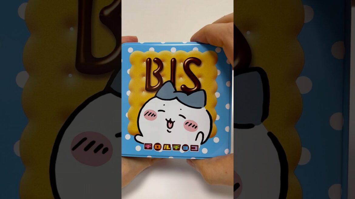 Chiikawa Tirol Chocolate Tin Hachiware #shorts Chiikawa Tirol Chocolate Tin Hachiware #shorts