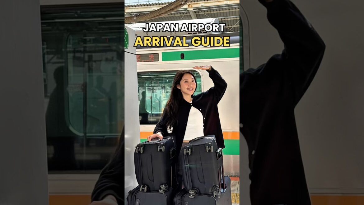 Japan Airport Arrival Hack To Get Out Of The Airport 3X Faster #japan #japantravel