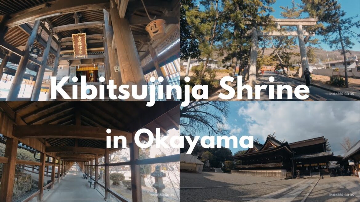 National Treasure Kibitsujinja Shrine in Okayama,Japan