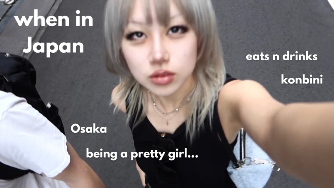 Japan vlog//best food in Osaka, cold beer, night baths & having so much fun