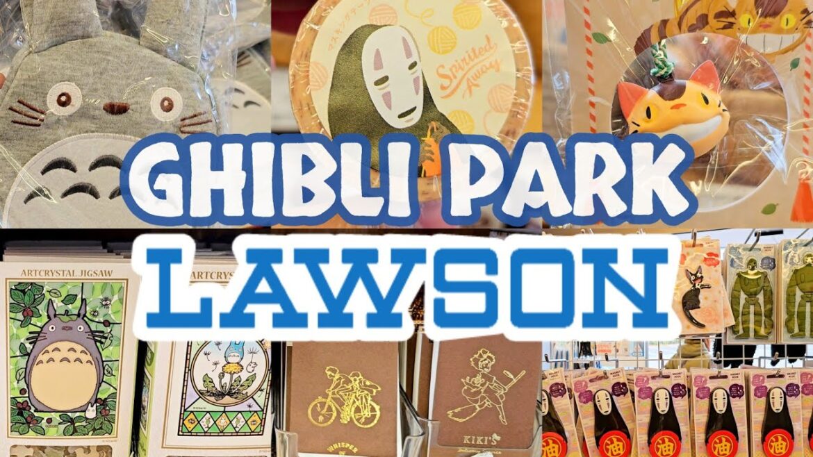 Ghibli Park's Lawson Store in Nagoya [Japan Travel Vlog]