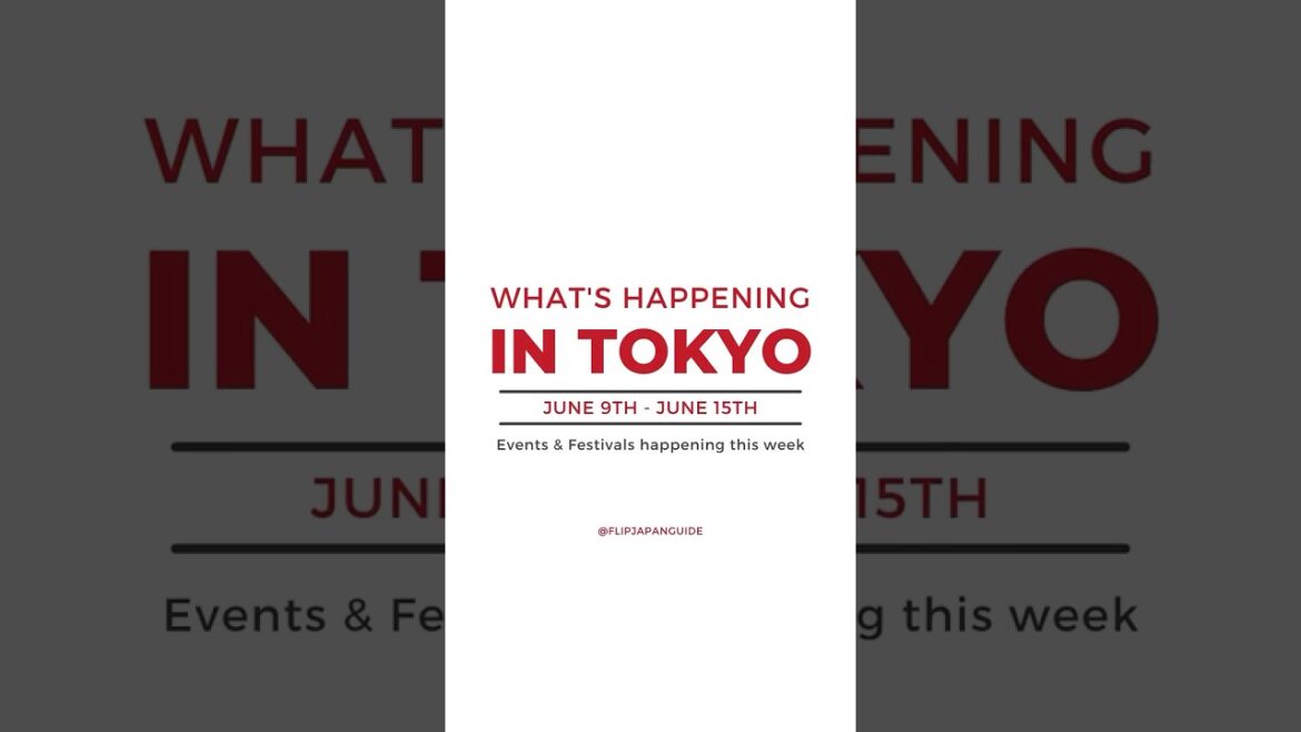 What’s Happening in Tokyo and Surrounding Areas This Week? Top Events & Festivals to Catch What’s Happening in Tokyo and Surrounding Areas This Week? Top Events & Festivals to Catch