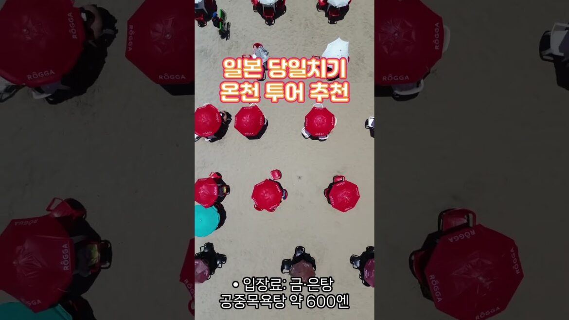 도쿄·오사카·후쿠오카 당일치기 온천 투어, 비용까지 한눈에! #shorts