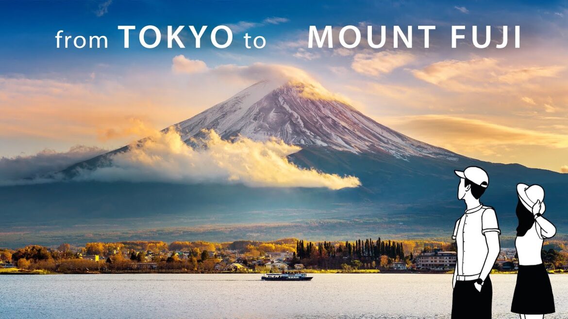 4K From Tokyo To Mount Fuji  🇯🇵 one day trip experience