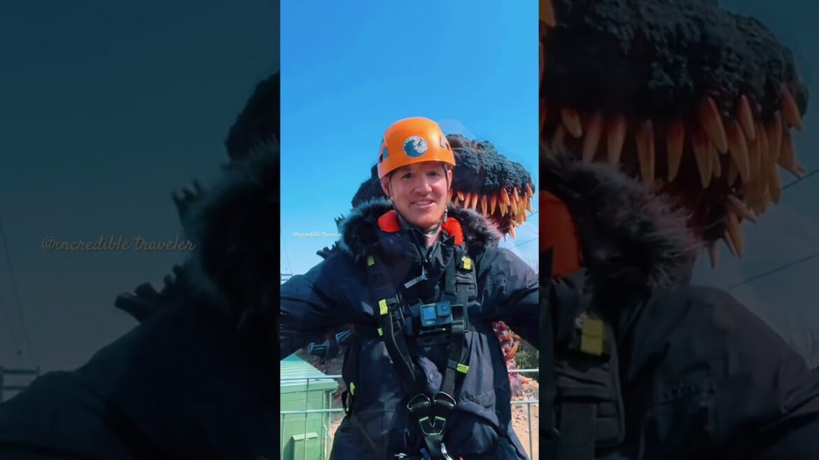 Zipping Into Godzilla’s Mouth – Would You Survive? #godzilla #travel #japan #shorts #shortvideo Zipping Into Godzilla’s Mouth - Would You Survive? #godzilla #travel #japan #shorts #shortvideo