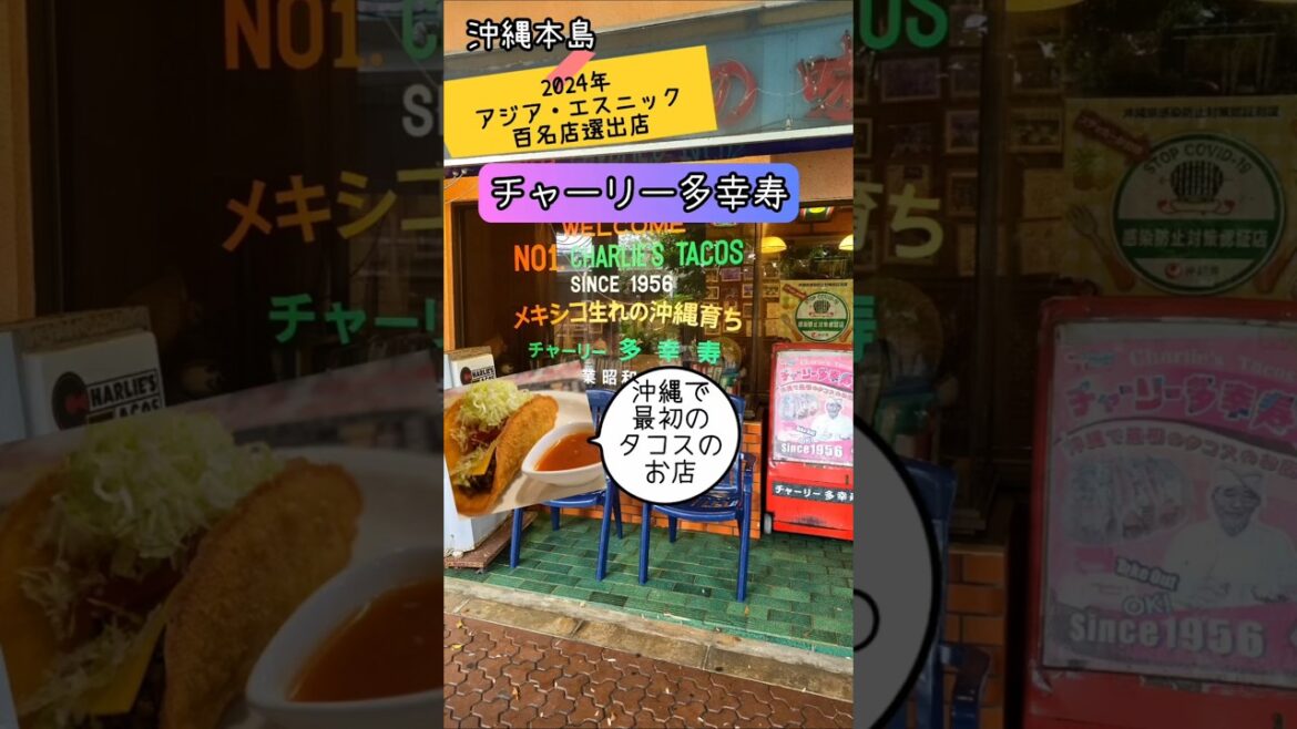 【一人旅】〈沖縄グルメ〉行列必至!大人気タコス店「チャーリー多幸寿」 #shorts #沖縄 #グルメ 【一人旅】〈沖縄グルメ〉行列必至!大人気タコス店「チャーリー多幸寿」 #shorts #沖縄 #グルメ