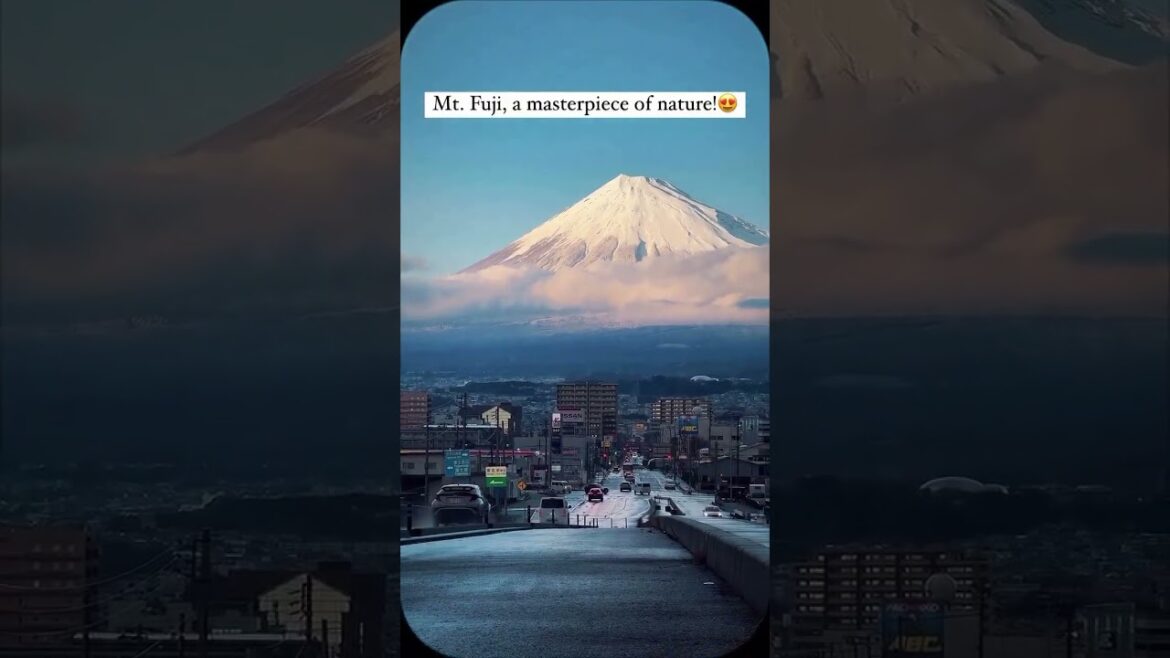 Where nature meets perfection, 🎥 @sky_doraheee 🗻✨ 🌸… #mountfuji #mountfujiview #japan #fyp Where nature meets perfection, 🎥 @sky_doraheee 🗻✨ 🌸... #mountfuji #mountfujiview #japan #fyp