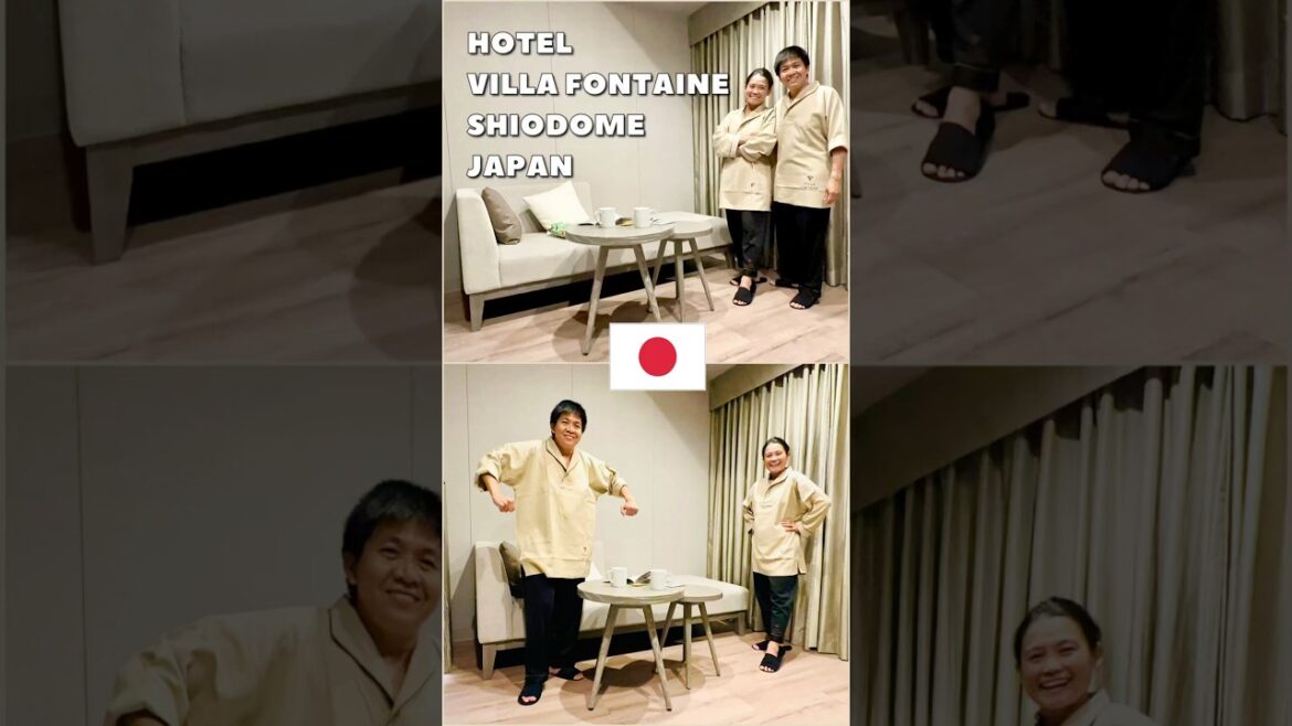 HOTEL VILLA FONTAINE SHIODOME TOKYO 🇯🇵 JAPAN #shorts #japan #vacation