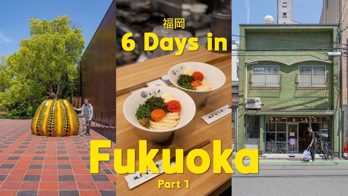 6 days in Fukuoka 🇯🇵 福岡 (best eats, aesthetic cafes, city walk) | japan trip | part 1 6 days in Fukuoka 🇯🇵 福岡 (best eats, aesthetic cafes, city walk) | japan trip | part 1