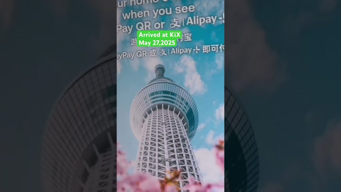 Osaka International Airport-arrival May 27,2025 #travel #kyoto #osaka