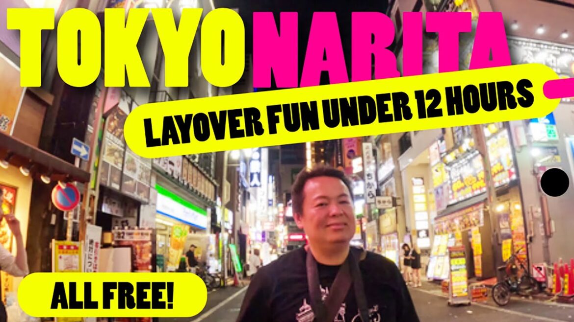 ✈️ How to Explore Tokyo in JUST 12 Hours! 🇯🇵 | DIY Layover - Tokyo Narita (NRT) 🗼🍜