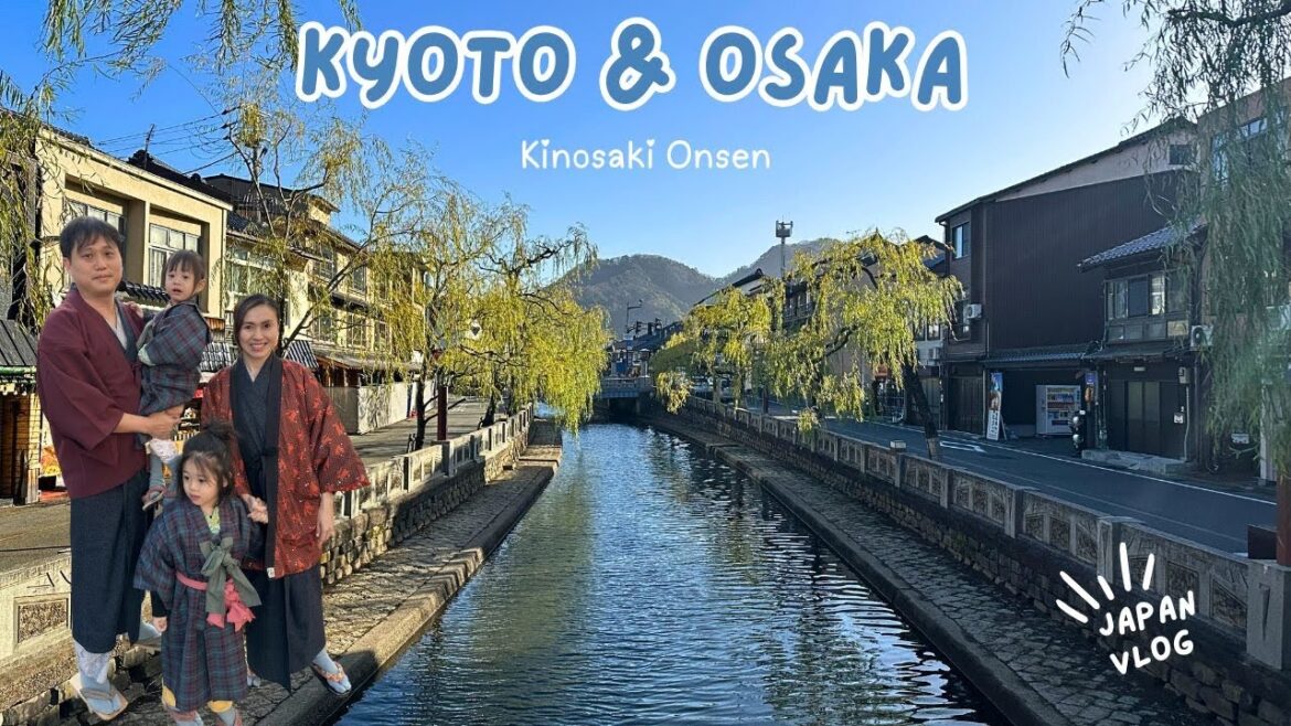 Kyoto & Osaka Trip Part 4 | Kinosaki Onsen | Stayed in traditional Ryokan | Full-course crab Meal |